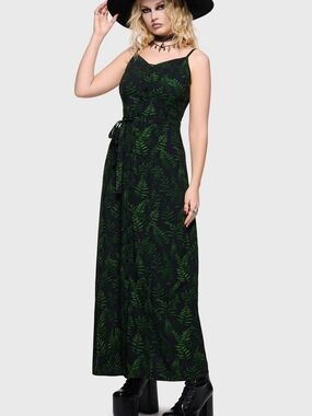 forestine maxi dress Killstar | Dresses | Killstar Forestine Green Maxi Dress